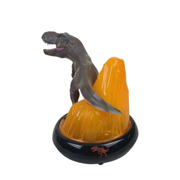 Jurassic World T-Rex Volcano Night Light Tyrannosaurus Rex Universal Studios - Picture 3 of 12